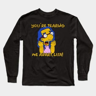 Milhouse Wiseau funny Long Sleeve T-Shirt